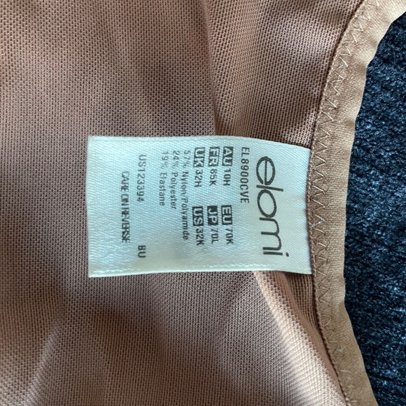 Lot of 3 Elomi  and 1 Freya Bras-Like New 32K, 34K, 34L - Picture 13 of 15